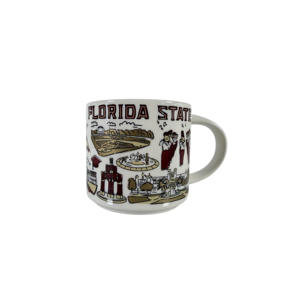 FSU Starbucks Been There Mug Campus Collection Florida State University Go Noles